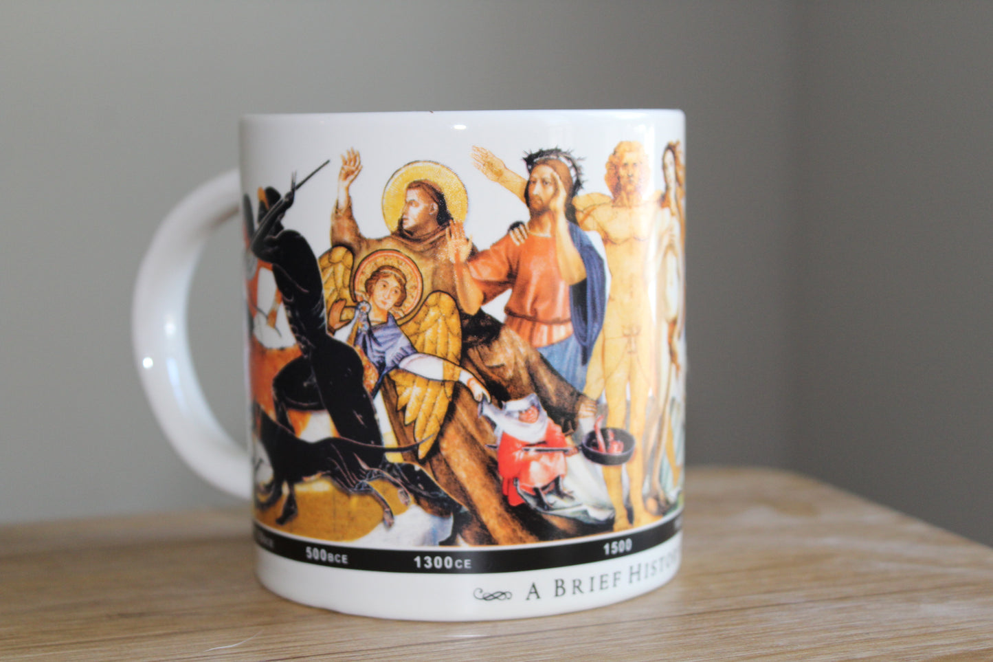 Brief History of Art Coffee Cup