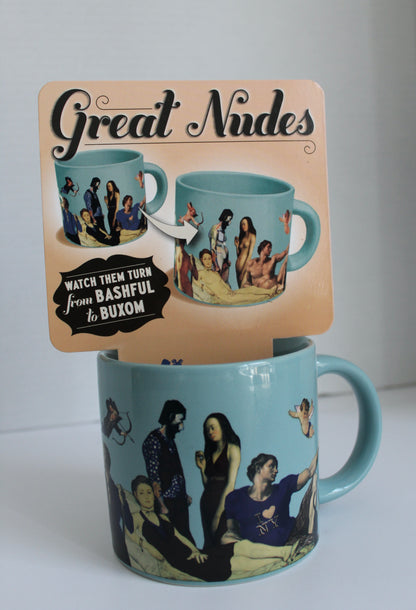 Great Nudes of Art Heat-changing Coffee Cup