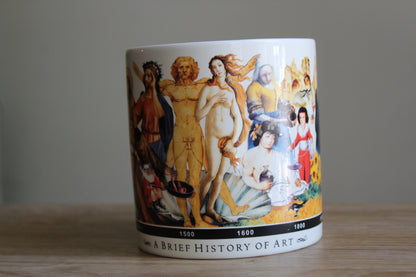 Brief History of Art Coffee Cup