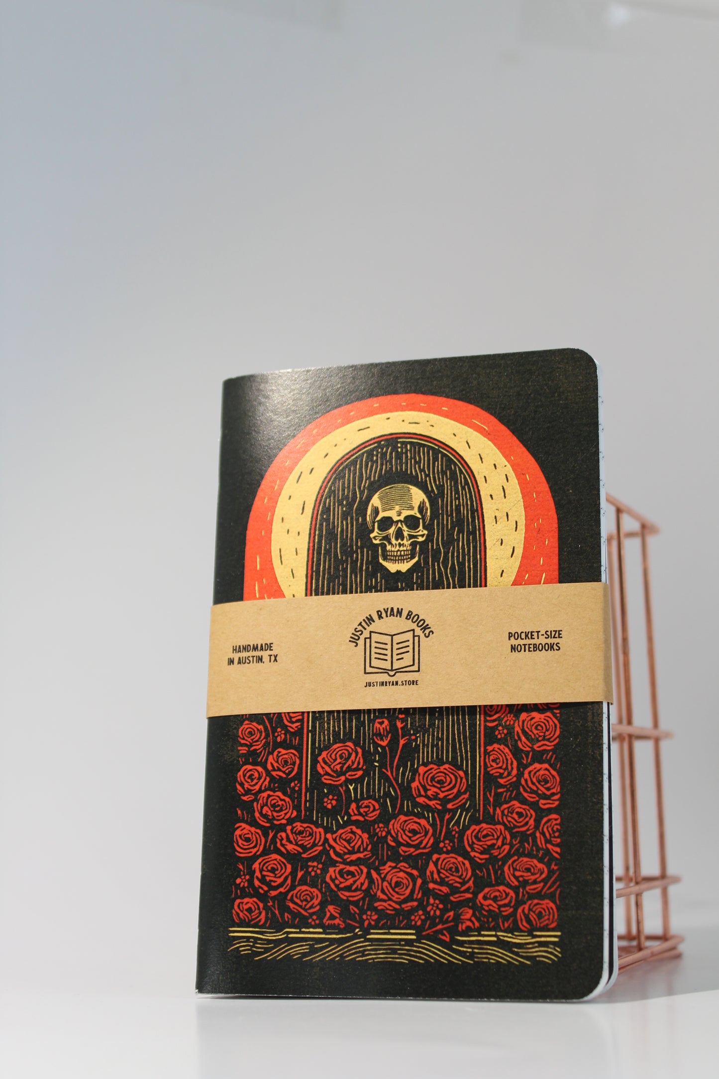 Death Bed Notebook -2 Pocket Sized Lined Notebooks