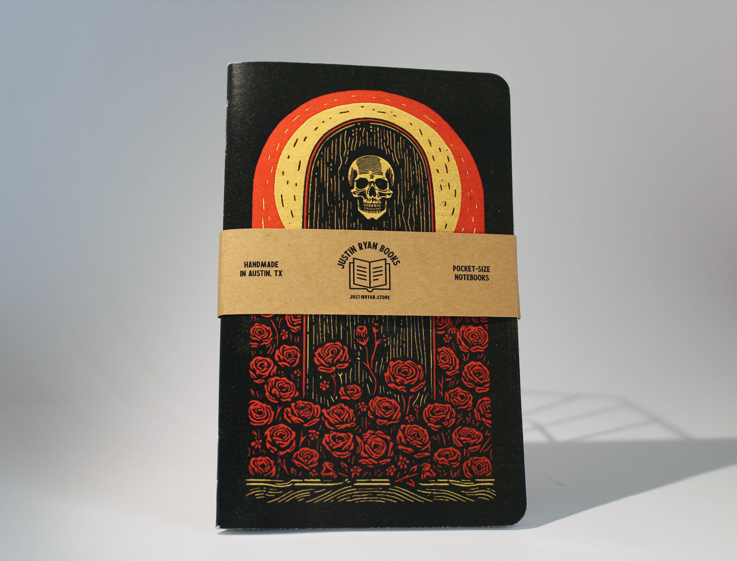 Death Bed Notebook -2 Pocket Sized Lined Notebooks