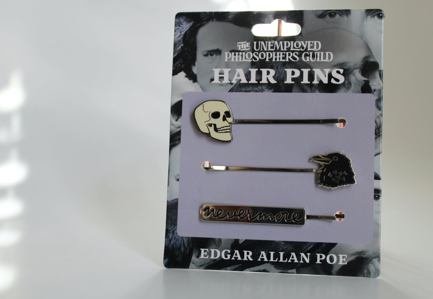 Edgar Allan Poe Hair Pins